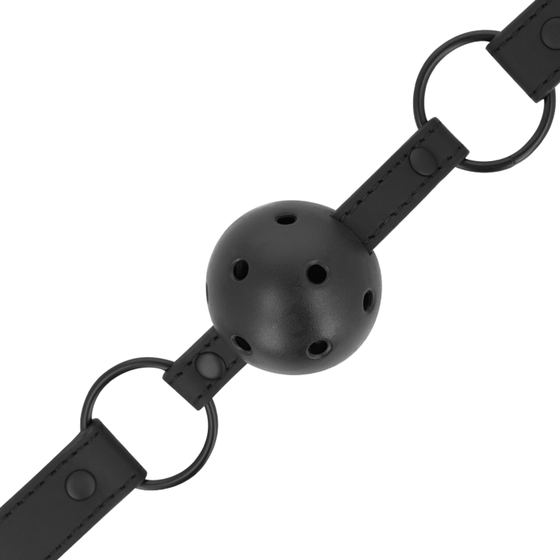 Intense – Fetish Ballknebel aus Veganem Leder