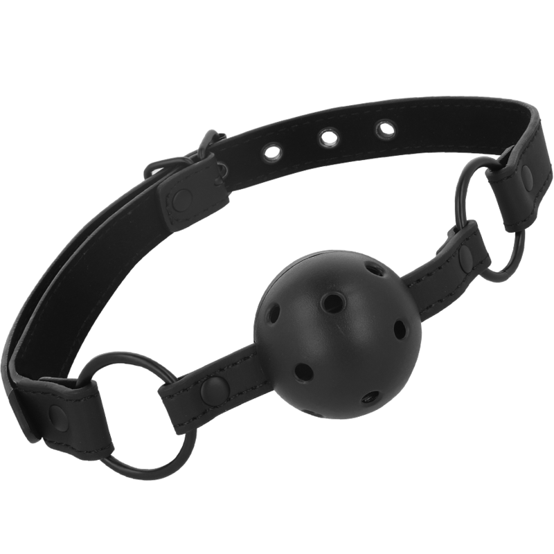 Intense – Fetish Ballknebel aus Veganem Leder