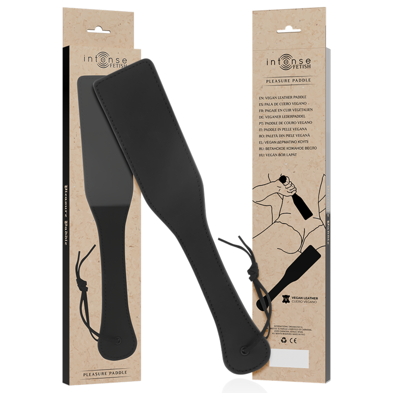 Intense – Fetisch Paddel aus Veganem Leder