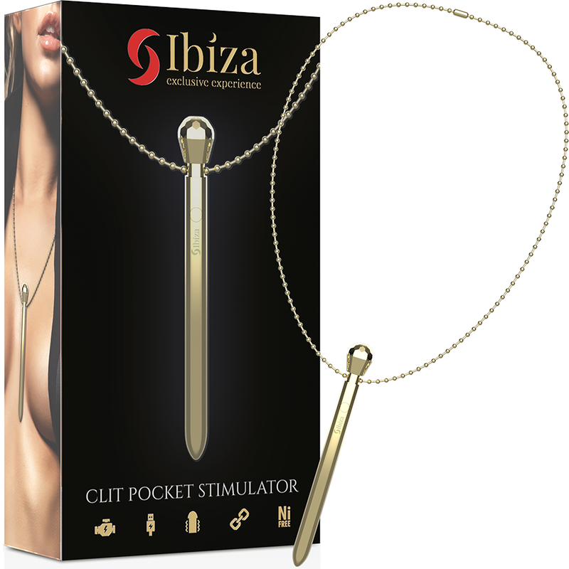 Ibiza – Clit Pocket Stimulator Halskette Usb-Ladegert 12…