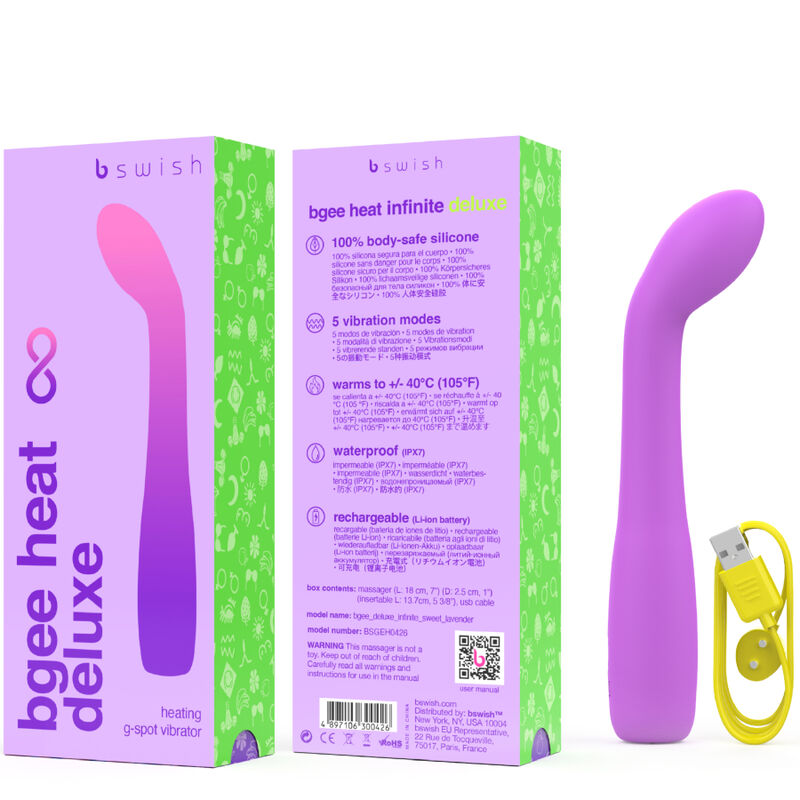 B Swish – Bgee Heat Infinite Deluxe Wiederaufladbarer Vibrator…