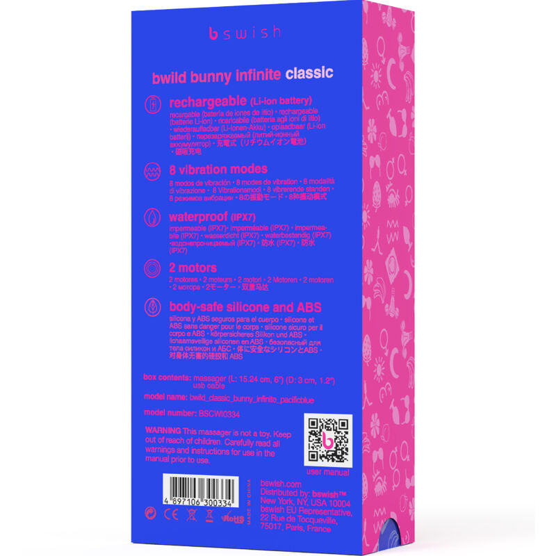 B Swish – Bwild Bunny Infinite Klassischer Wiederaufladbarer…