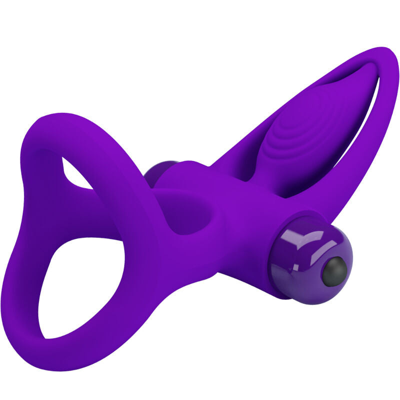 Pretty Love – Vibratorring 10 Vibrationen Lila Silikon