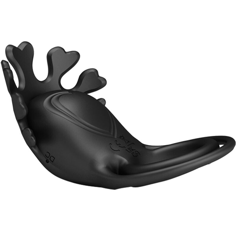 Pretty Love – Ruben Vibratorring 7 Vibrationen Schwarzes Silikon