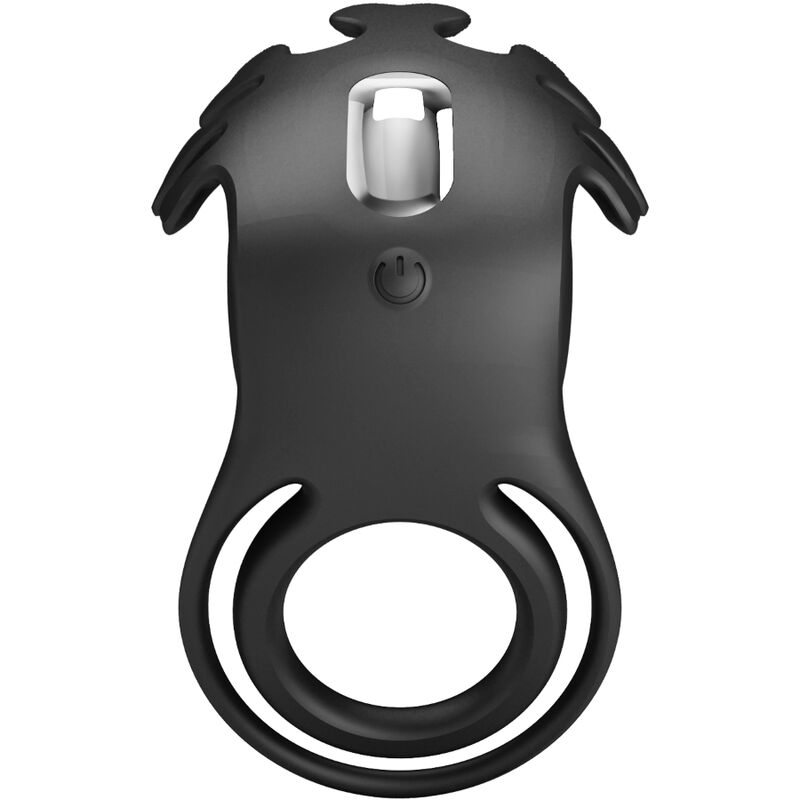 Pretty Love – Ruben Vibratorring 7 Vibrationen Schwarzes Silikon