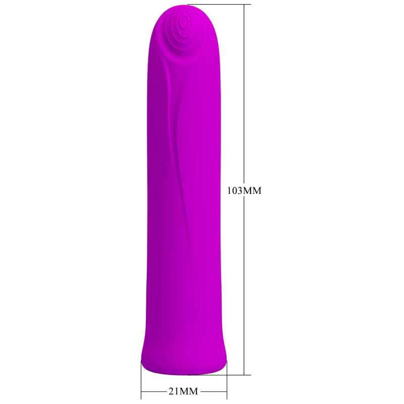 Pretty Love – Curtis Mini Super Power Vibrator 12 Lila…