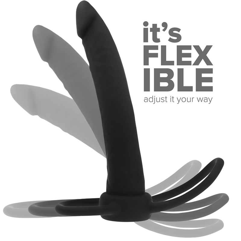Mythology – Cobi Onyx Anal Dildo mit Schwanz- und Hodenring 13 cm…