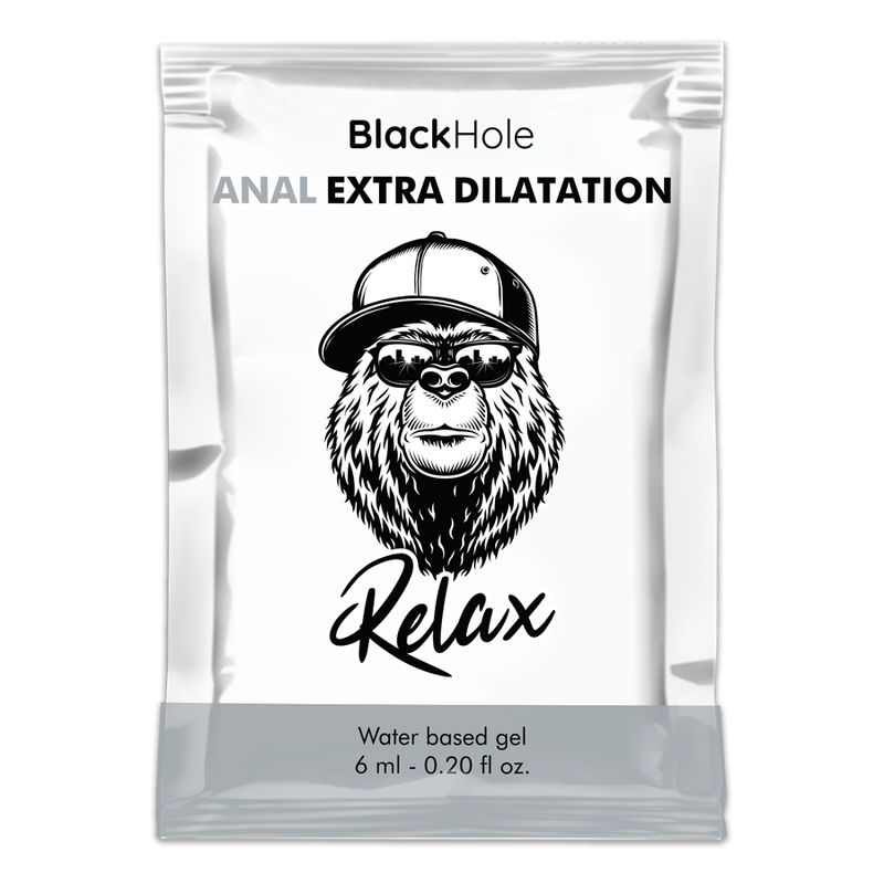 BLACK HOLE - WASSERBASIERTES GEL EXTRA DILATATION 6 ML EINZELDOSIS