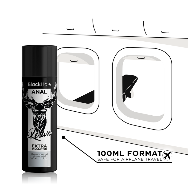 Black Hole Gel auf Silikonbasis zur Anal-dilatation 100 ML