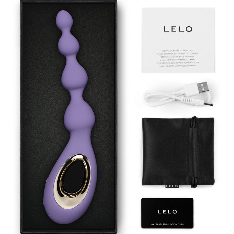 LELO Soraya Beads Violet Anal Massager