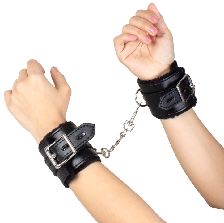 Secretplay Schwarze Bondage-handschellen Bdsm-kollektion