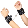 Secretplay Schwarze Bondage-handschellen Bdsm-kollektion