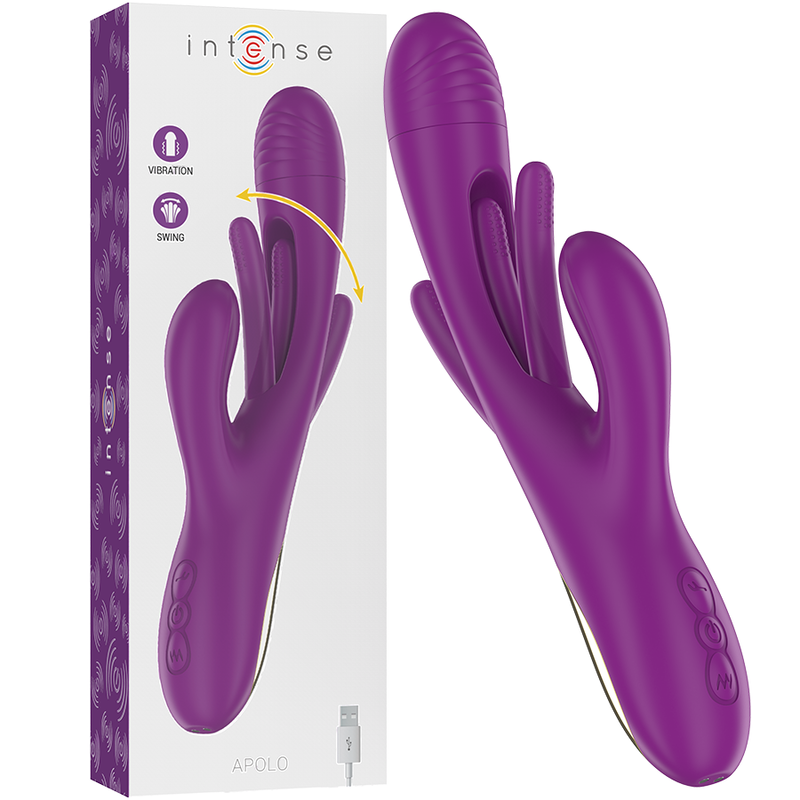 Intense – Apolo Wiederaufladbarer Multifunktionsvibrator 7…