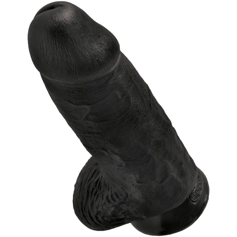 King Cock – Polliger Realistischer Penis 23 cm Schwarz