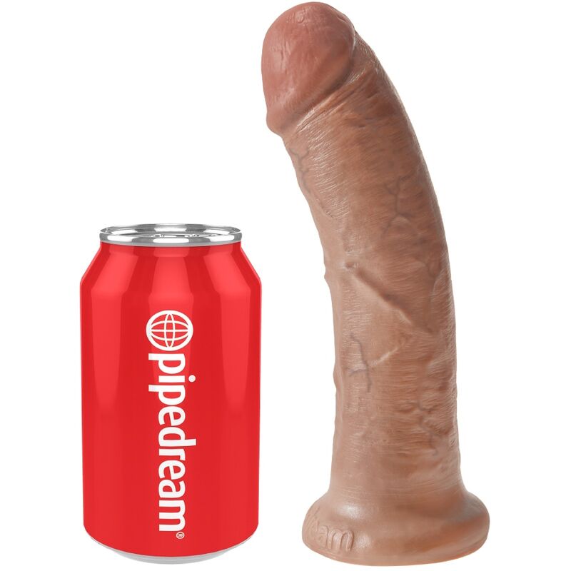 King Cock – Realistischer Penis 19.5 cm Karamell