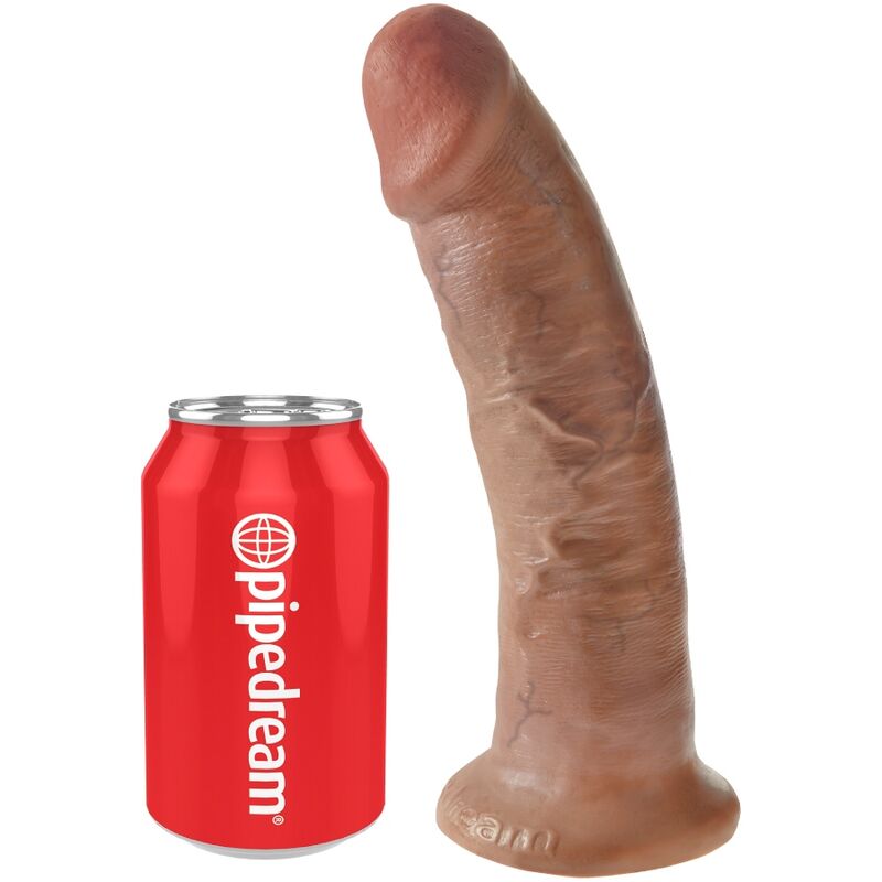 King Cock – Realistischer Penis 21.7 cm Karamell