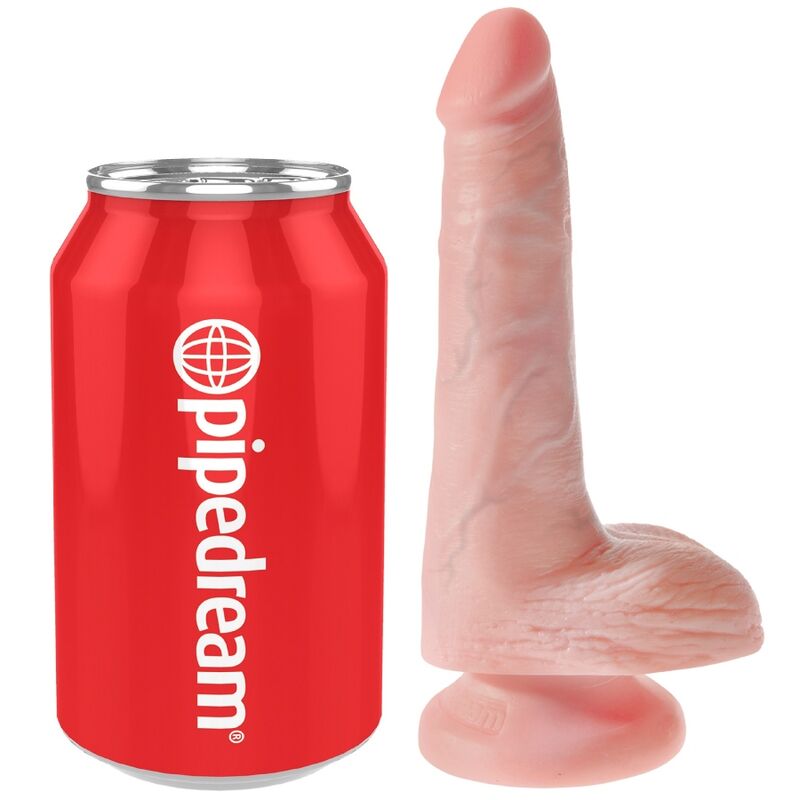 King Cock – Realistischer Penis mit Eier 13.5 cm Leicht