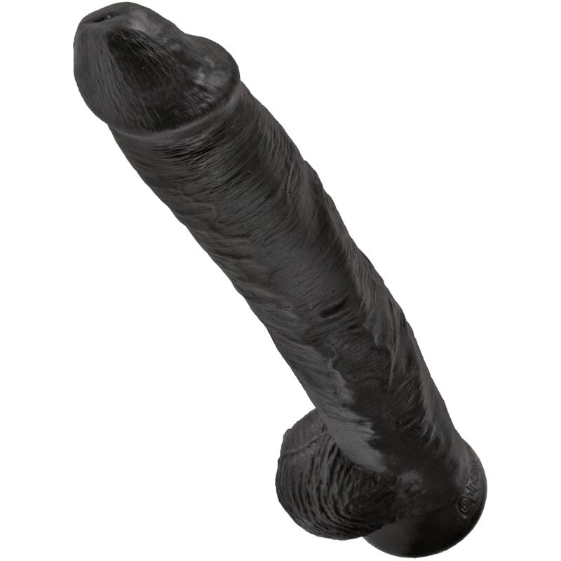 King Cock – Realistischer Penis mit Eier 30.5 cm Schwarz