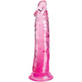 King Cock – Clear Realistischer Penis 19.7 cm Rosa