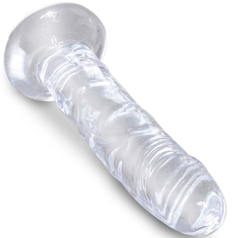 King Cock – Clear Realistischer Penis 15.5 cm Transparent