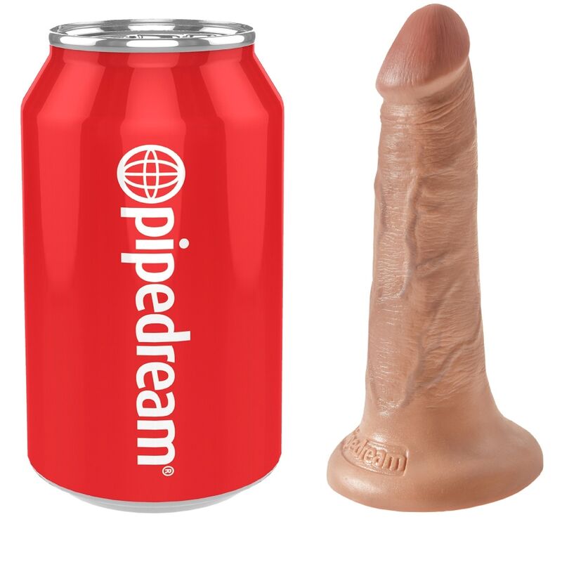 King Cock – Realistischer Penis 12 cm Karamell