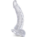 King Cock – Clear Realistisch Gebogener Penis mit 16.5 cm…