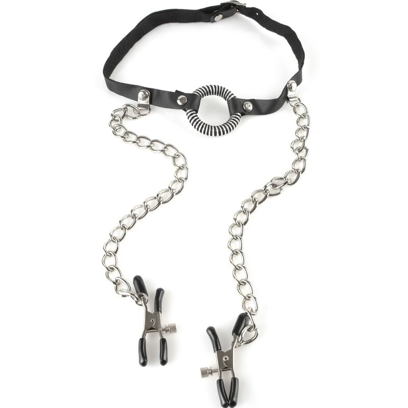 Fetish Fantasy Series – Serie – Gag mit Nippelklemmen