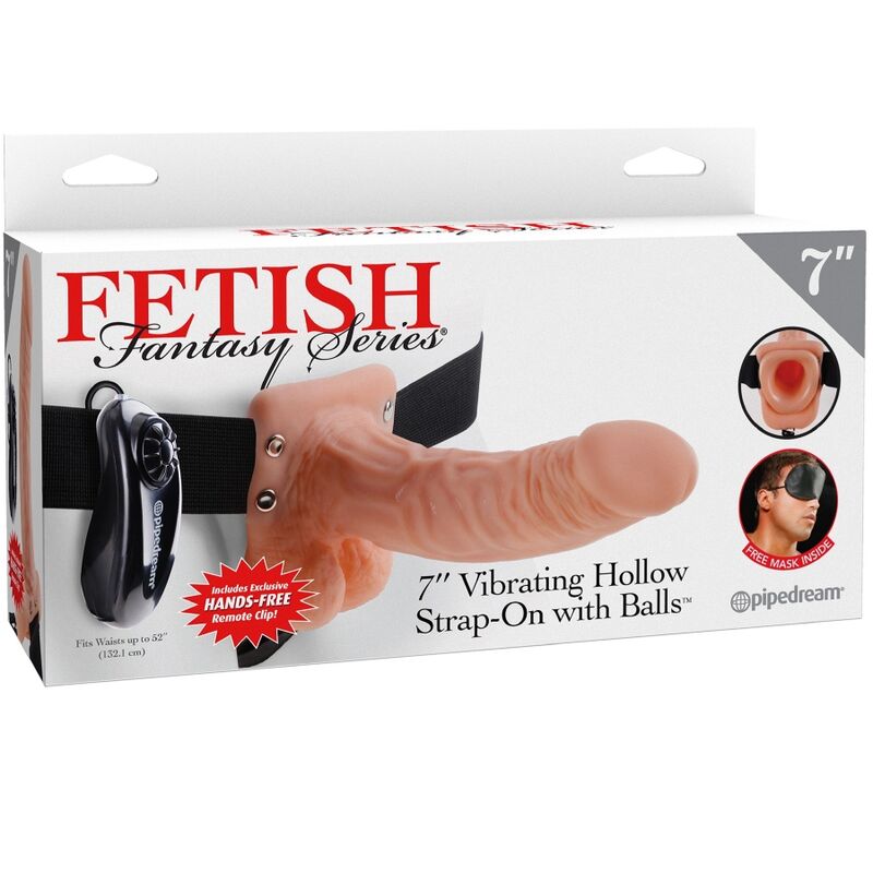 Fetish Fantasy Verstellbares Gurt mit Fernbedienung, Realistischer...