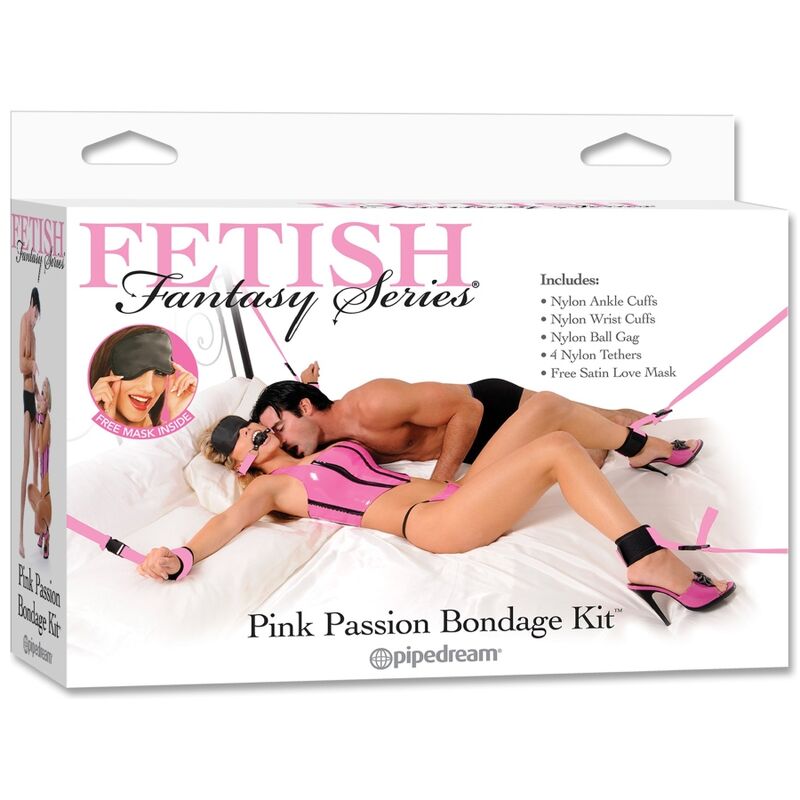 Fetish Fantasy Kit Bondage Rosa