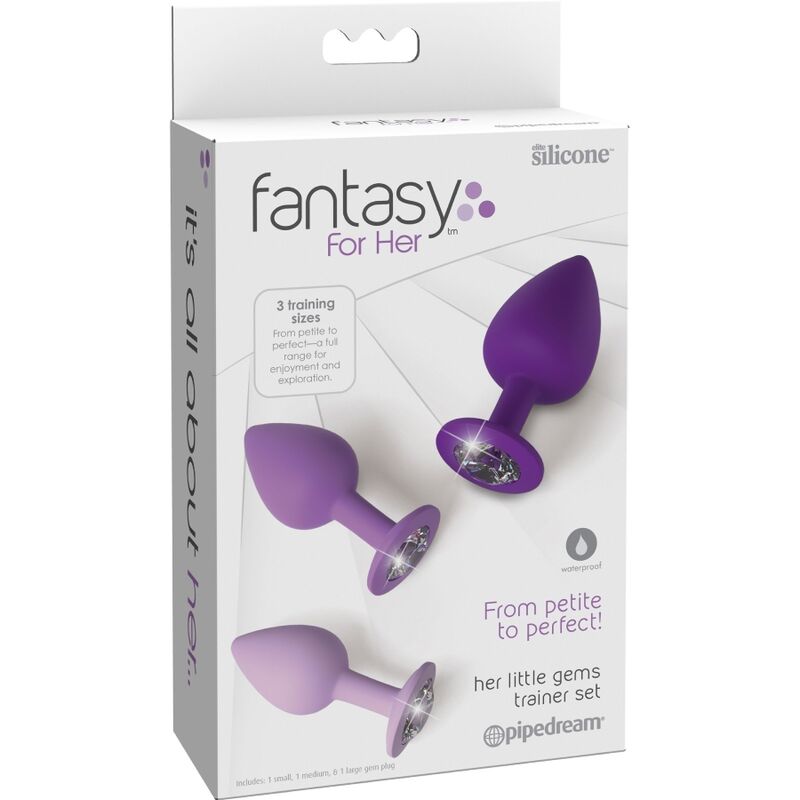 Fantasy For Her Violettes Analplug-Set