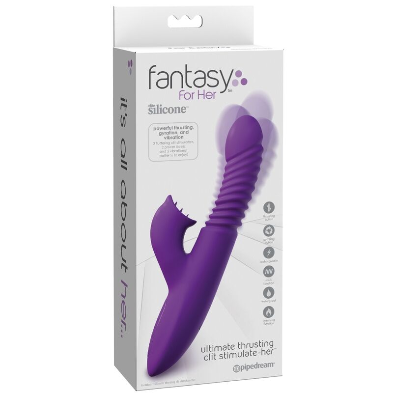Fantasy For Her Klitoris-stimulator mit Wärme-oszillations- und...