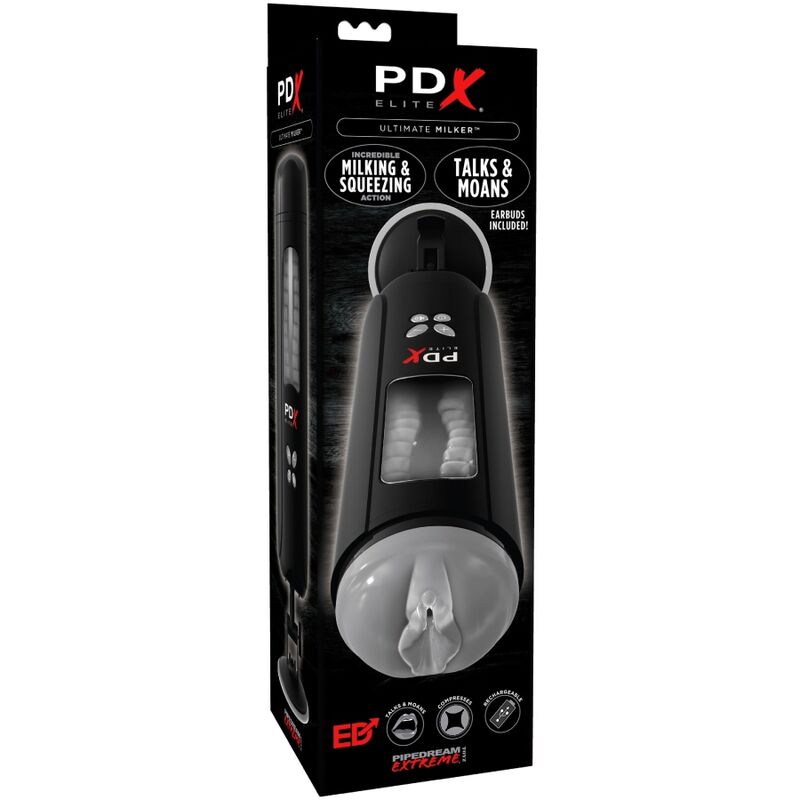 PDX Elite Stroker Ultimativer Milker mit Stimme