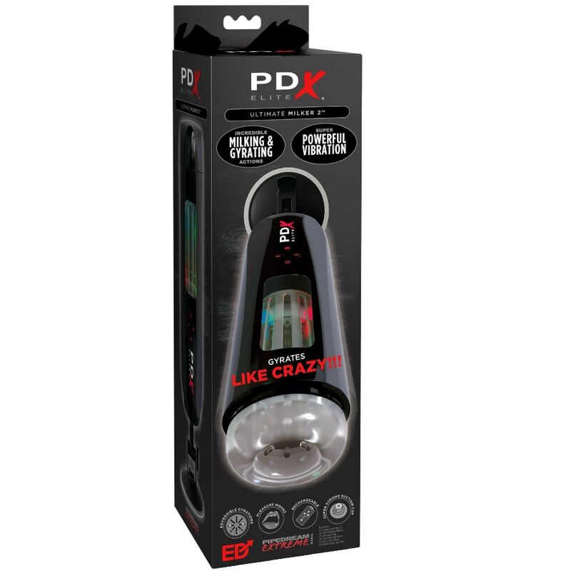 PDX Elite Stroker Ultimate Milker 2 Rotierend & Vibrator