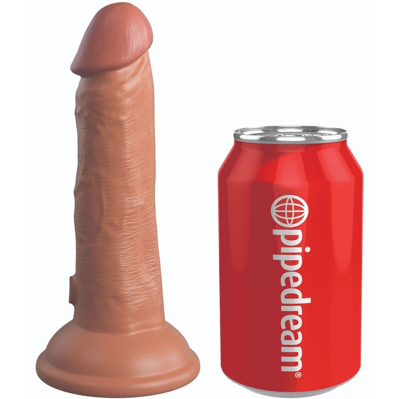 King Cock – Elite Realistischer Silikondildo 15.2 cm Karamell