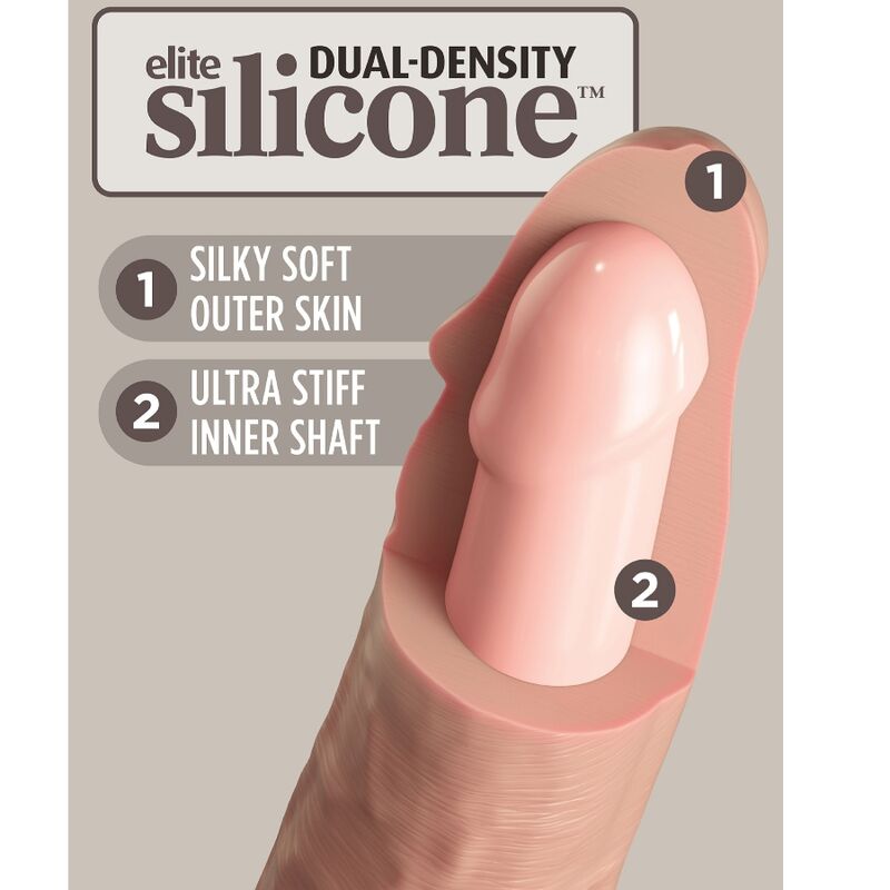 King Cock – Elite Realistischer Silikondildo 15.2 cm