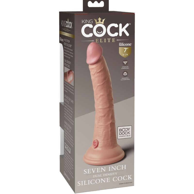 King Cock – Elite Realistischer Silikondildo 17.8 cm