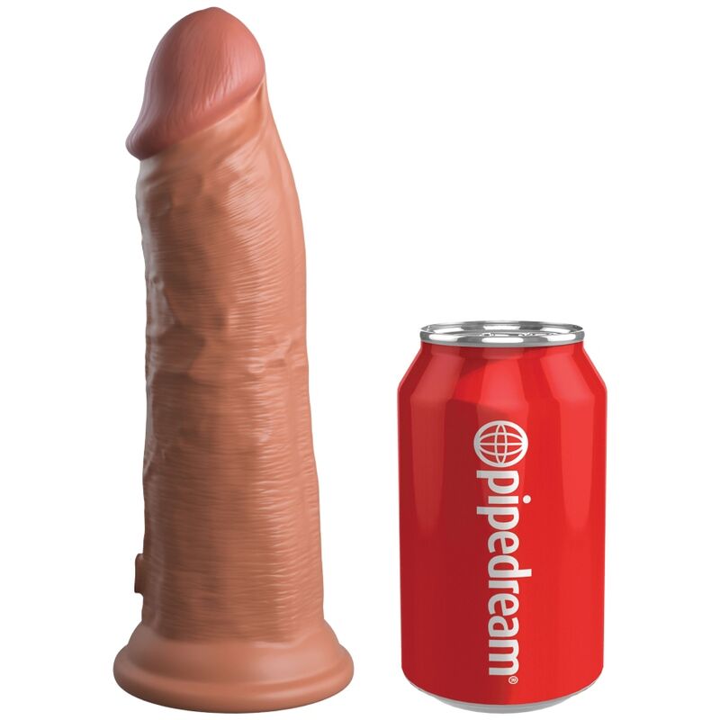 King Cock – Elite Realistischer Silikondildo 20.3 cm Karamell