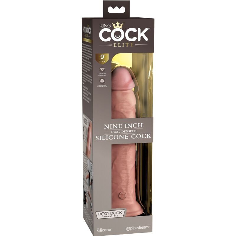 King Cock – Elite Realistischer Silikondildo 23 cm