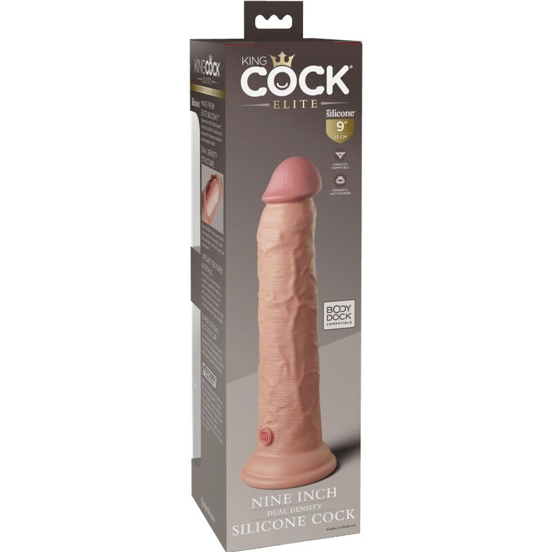 King Cock – Elite Realistischer Silikondildo 23 cm