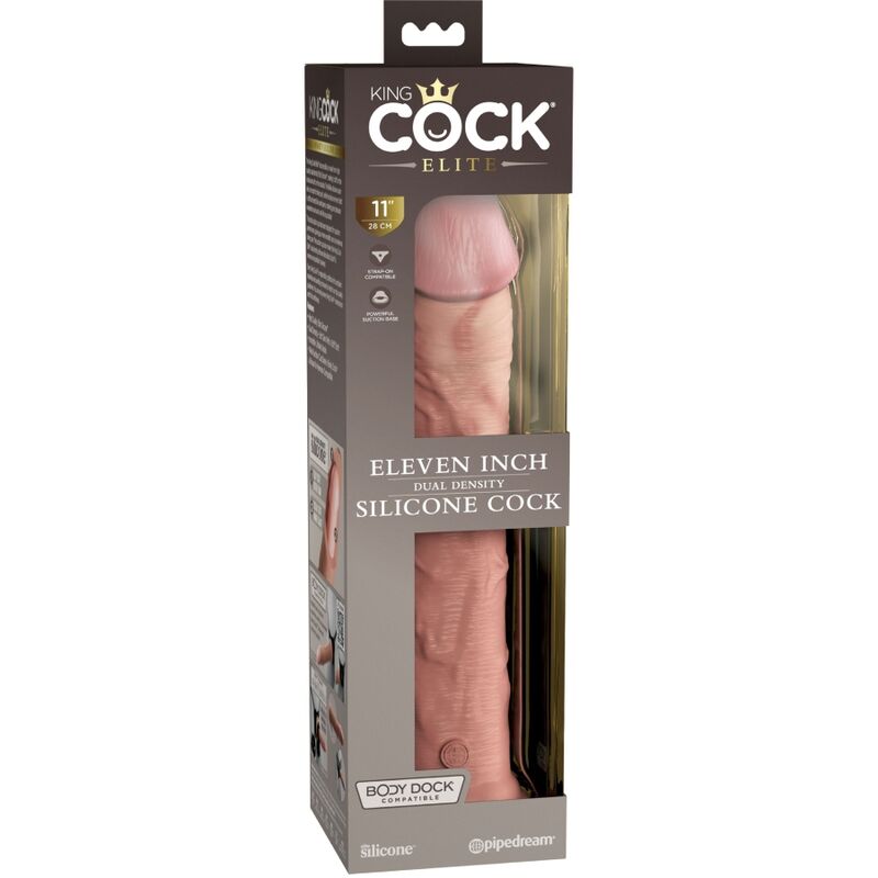 King Cock – Elite Realistischer Silikondildo 28 cm