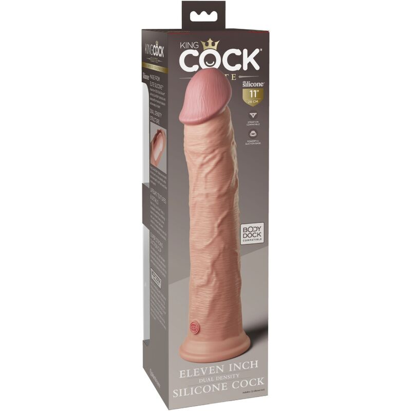 King Cock – Elite Realistischer Silikondildo 28 cm