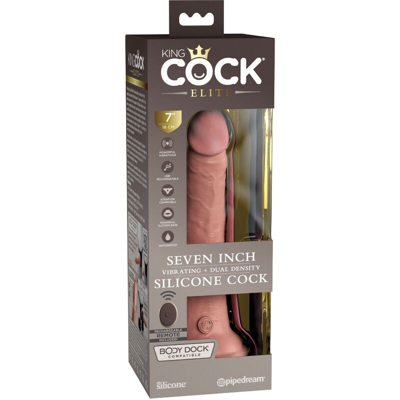 King Cock – Elite Realistischer Dildo Vibrator & Silikon…