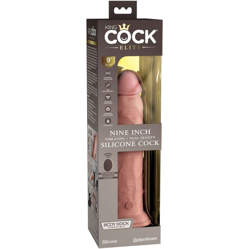 King Cock – Elite Realistischer Dildo Vibrator & Silikon…