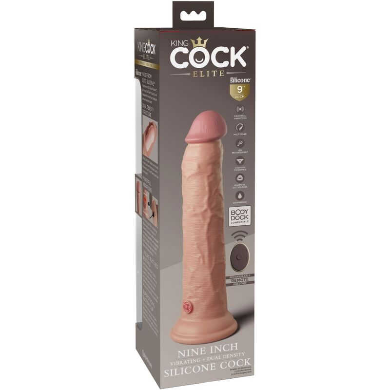 King Cock – Elite Realistischer Dildo Vibrator & Silikon…