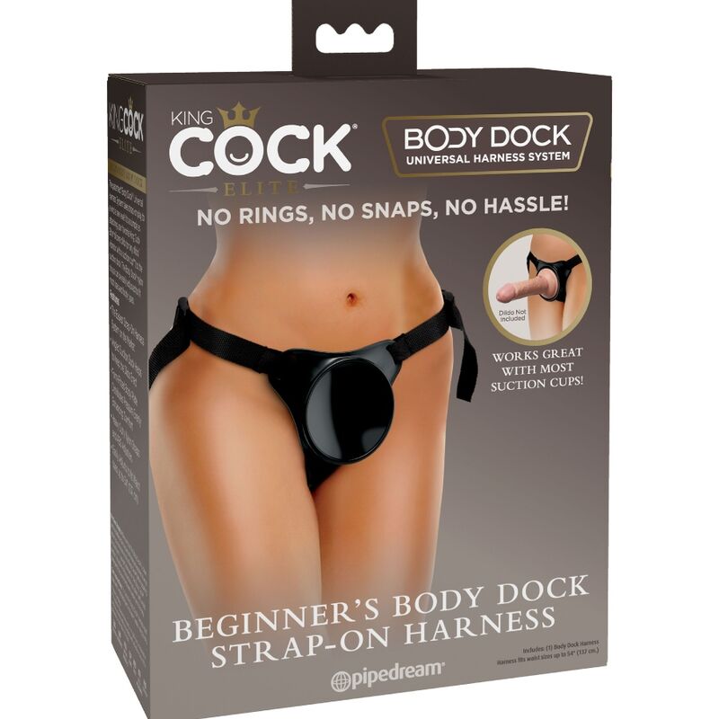 King Cock – Elite Verstellbares Geschirr für Anfnger