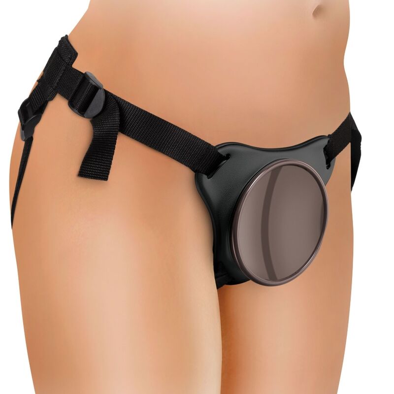 King Cock Elite Deluxe Verstellbares Harness-kit Ring mit Hoden &...