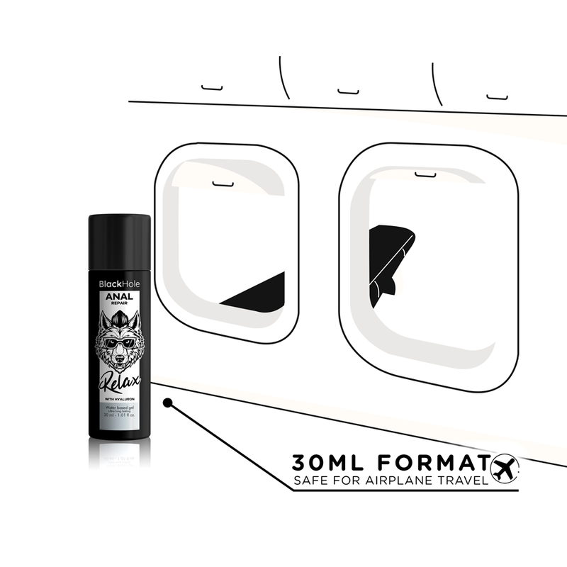 Black Hole – Anal Repair Wasserbasierte Entspannung mit Hyaluron 30 ml