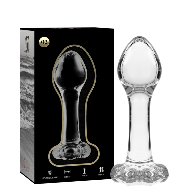 Nebula Series By Ibiza – Modell 2 Analplug Borosilikatglas Klar 11…