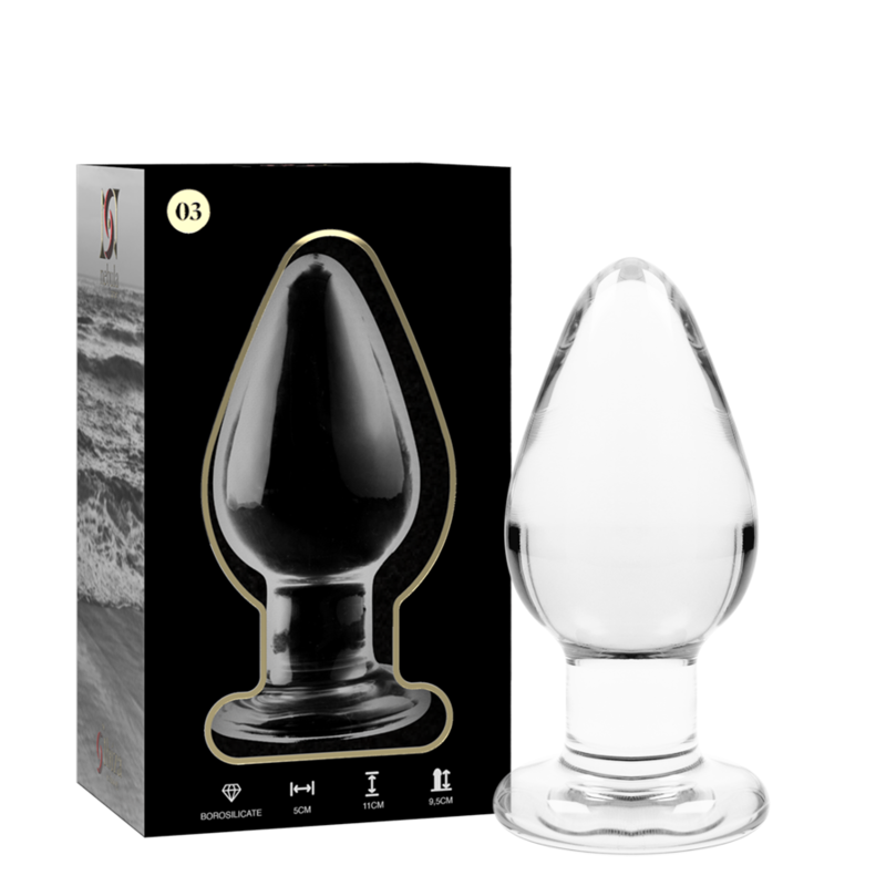 Nebula Series By Ibiza – Modell 3 Analplug Borosilikatglas…