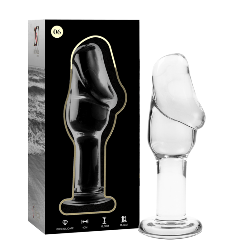 Nebula Series By Ibiza – Modell 6 Analplug Borosilikatglas Klar…